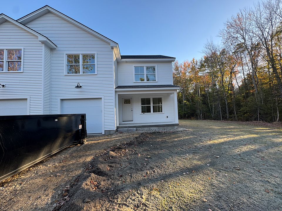Unit B- right side of building & yard area