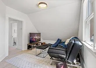 Living Space looking from kitchen area