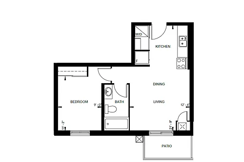 Floor plan 701