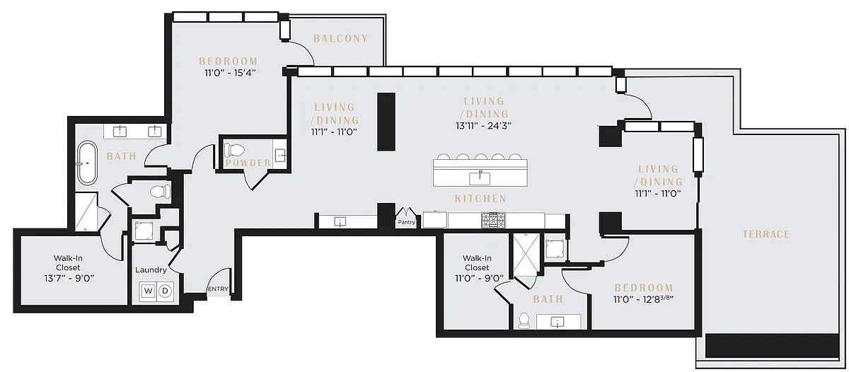 Floor plan PH3