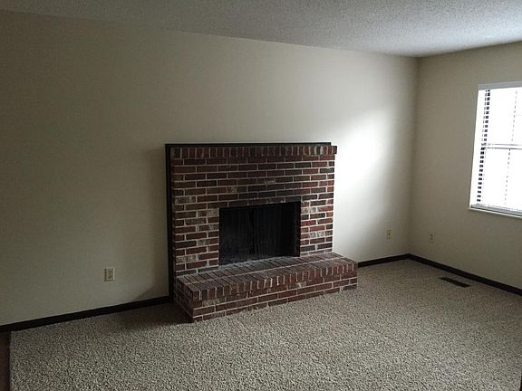 Family room with fireplace