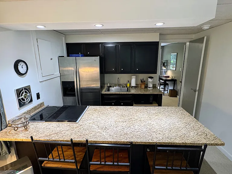 Kitchen with Granite Countertops