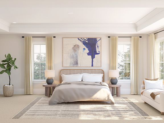 Stunning primary suite