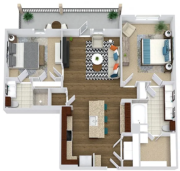 Floor plan Allen