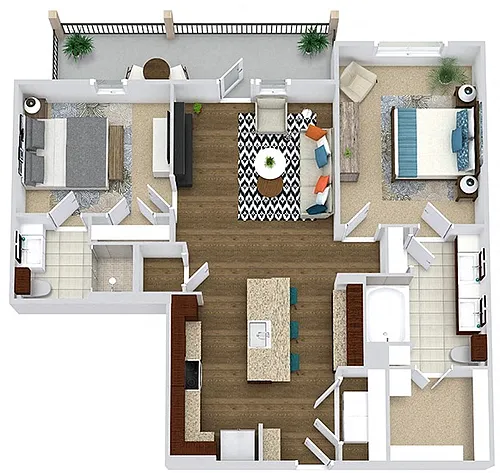 Floor plan Allen
