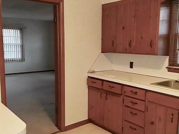 kitchen into living room