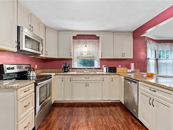 Granite Kitchen with island.