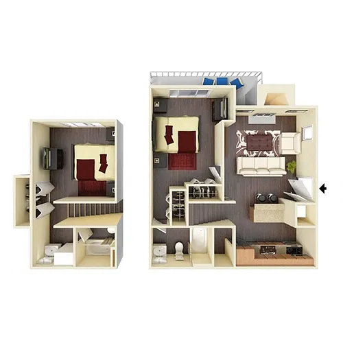 Floor plan Vail