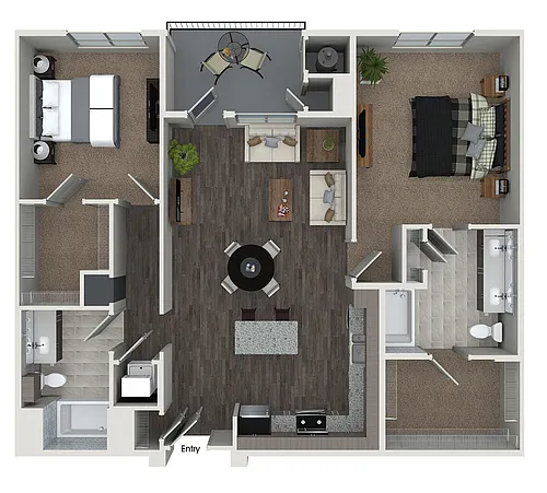 Floor plan B6