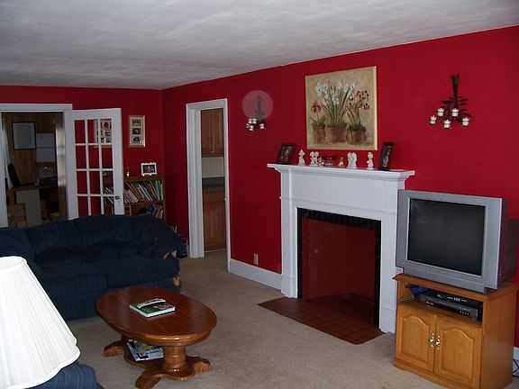 Living Room with Fireplace