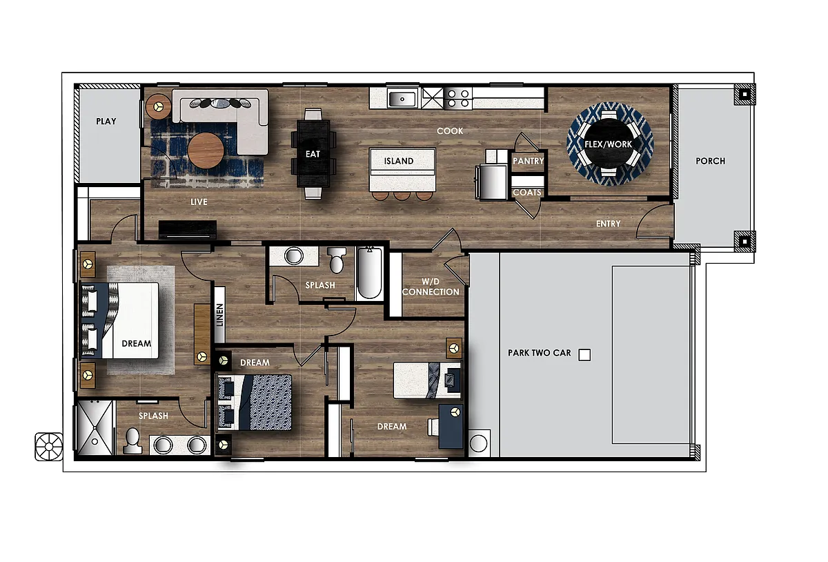 Floor plan Azalea