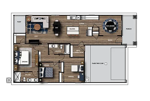 Floor plan Azalea