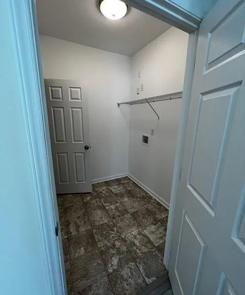Dryer + Washer Room with a Big and spacious Closet