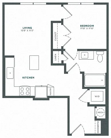Floor plan A1