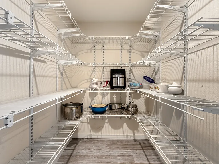 Large pantry, food storage