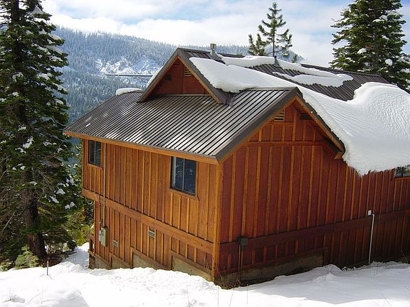 Rear of home