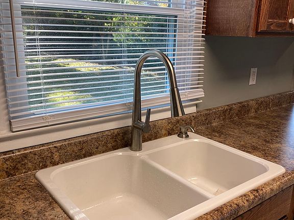 Deep sink and a lighted faucet