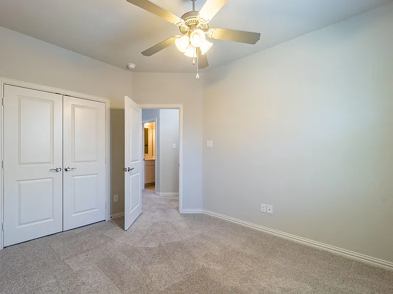 Spacious secondary bedrooms