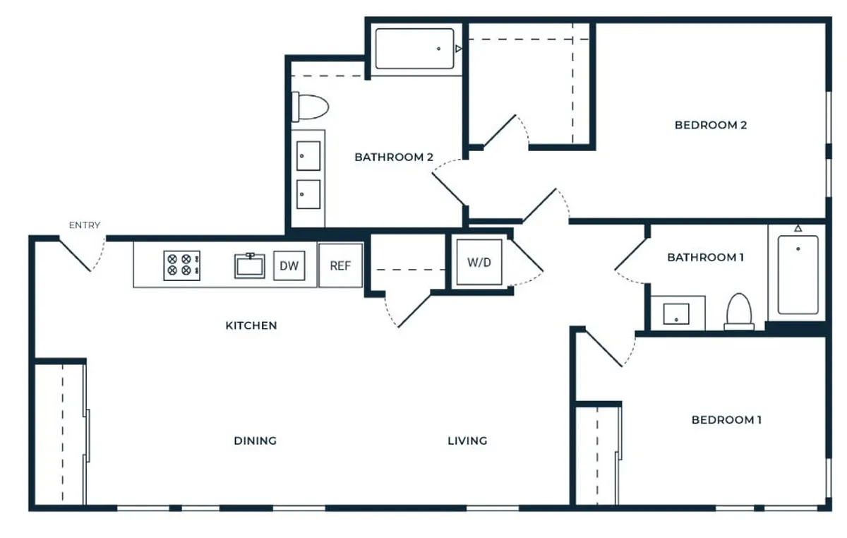 Floor plan B2