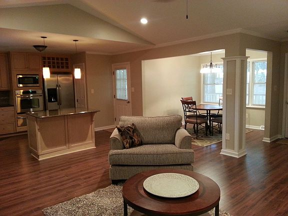 Open floor plan 