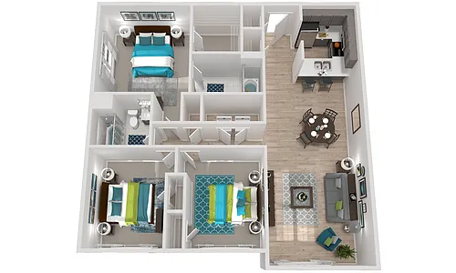 Floor plan Wisteria Renovated