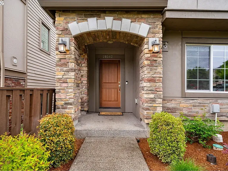 Welcoming entrance for family, friends, and guests