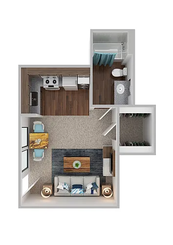 Floor plan E1