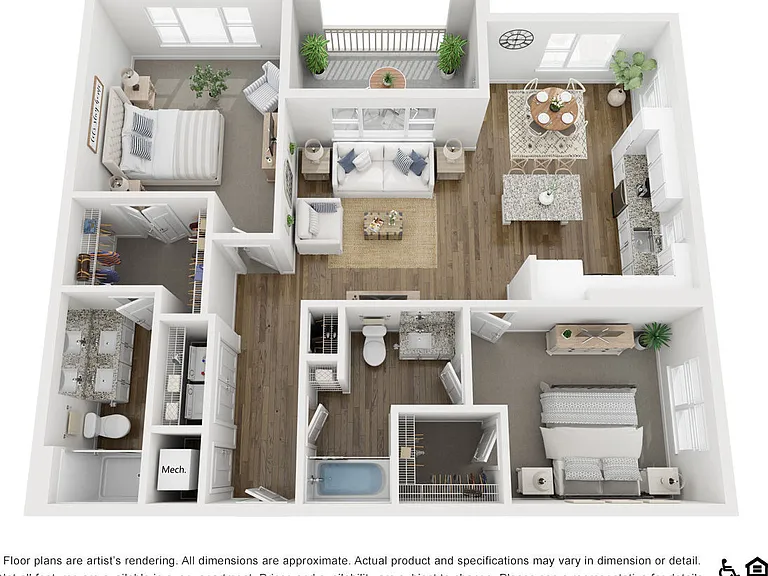 B3D floor plan The Dakota
