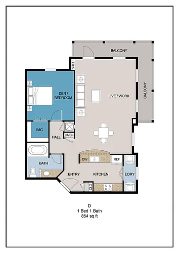 Floor plan D