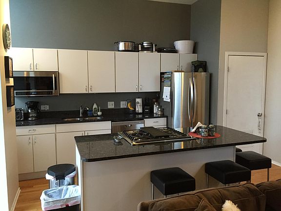 Kitchen w/ stainless steel appliances
