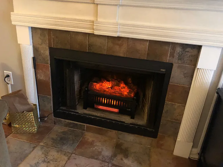 Electric Fireplace Log Set
