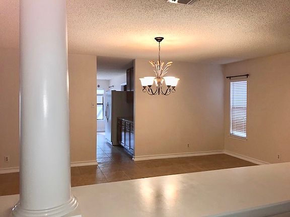 View of dining and kitchen