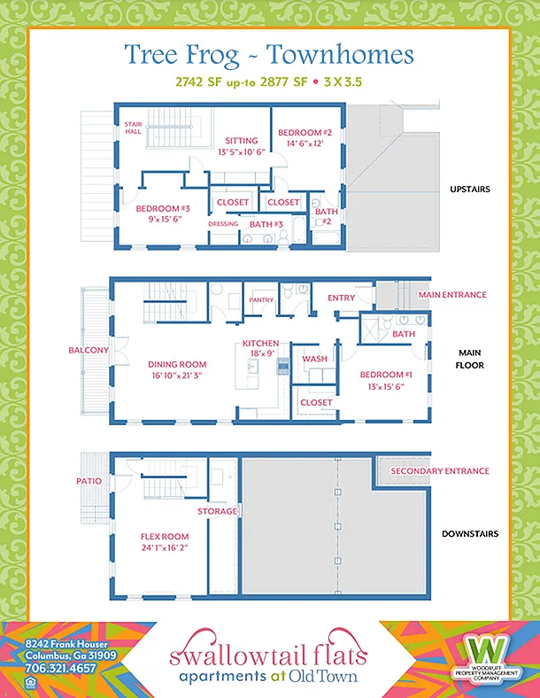 Floor plan Tree Frog B