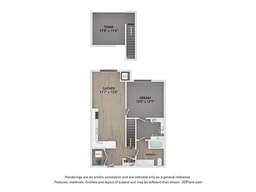 Floor plan CL1