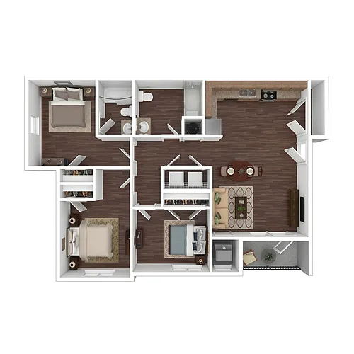 Floor plan 3B2B
