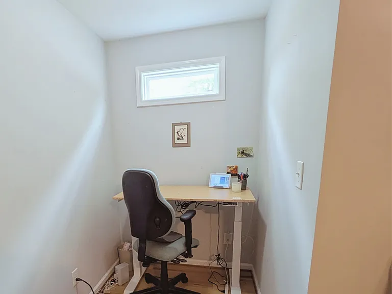 First bedroom corner office.