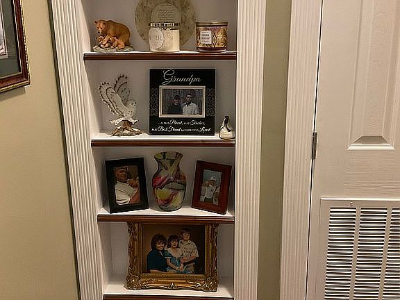 Hidden hot water tank