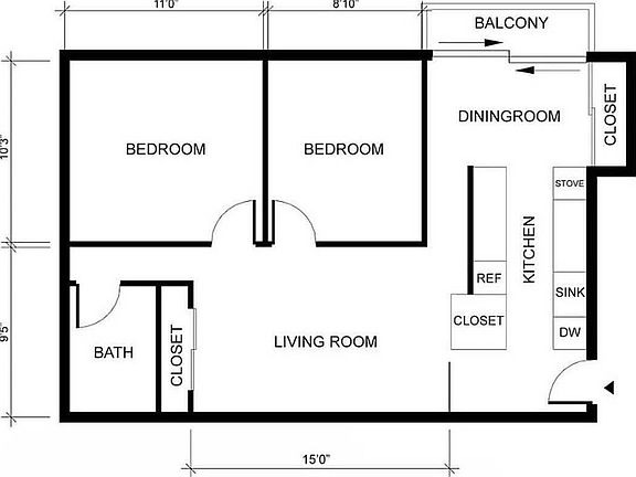 2nd image of 370 W 30th St APT 7