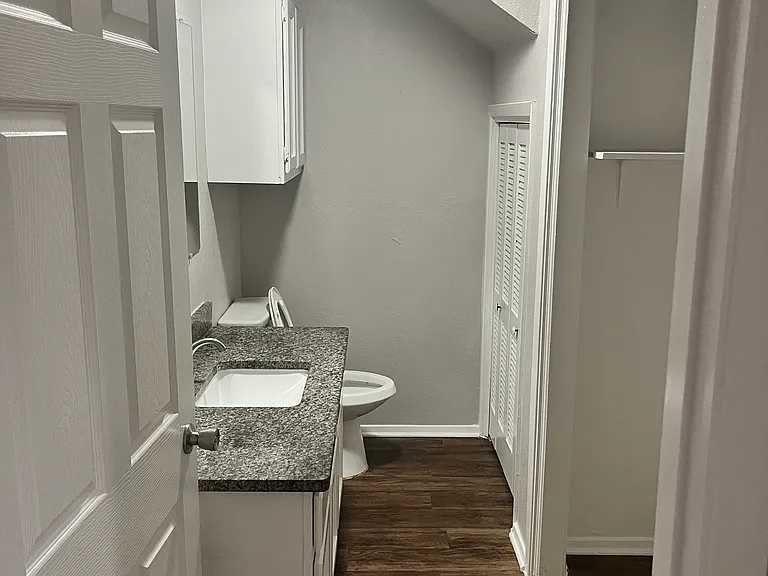 Half Bath and Laundry Room