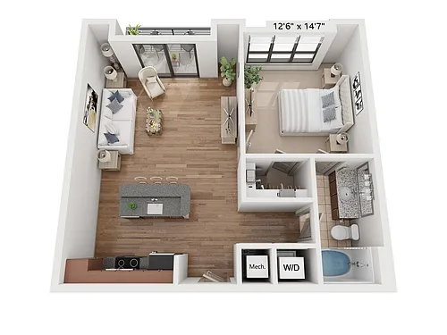 Floor plan The Heritage