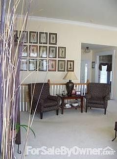 Dramatic wall in living room