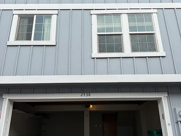 Two car garage