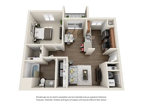 Floor plan Spruce Tree