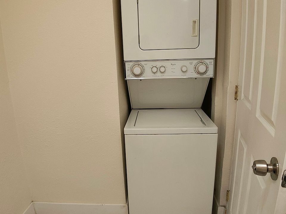 In unit washer and dryer
