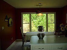 Kitchen w/ great view of beautiful fenced in yard