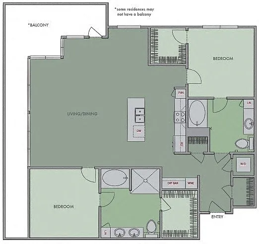 Floor plan 2B5