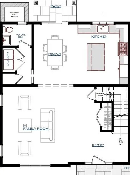 Floor Plans 1st Floor Left Side Unit