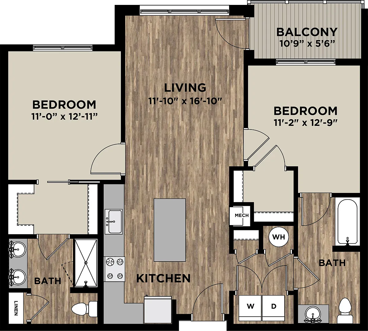 Floor plan B1