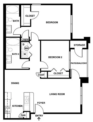 Floor plan B2