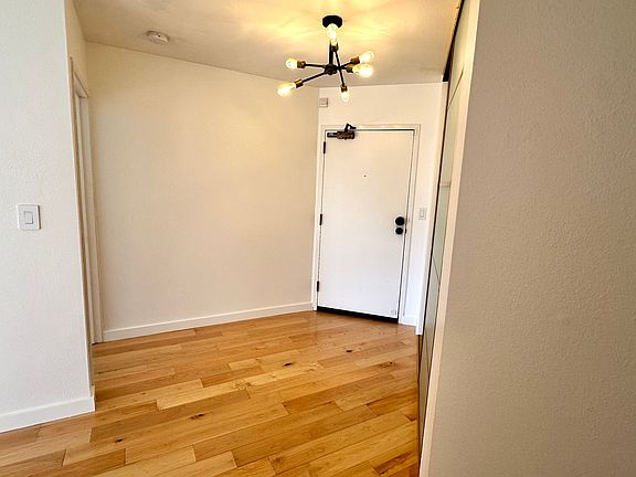 View of entrance from living room